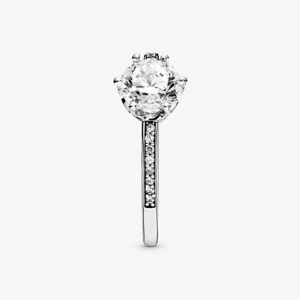 Online Pandora Anel Clear Sparkling Crown