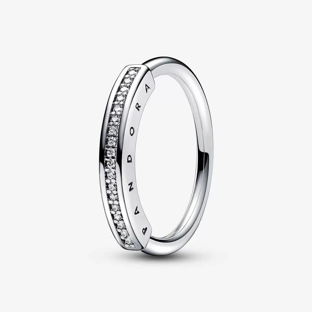 Best Sale Pandora Anel Signature Pave