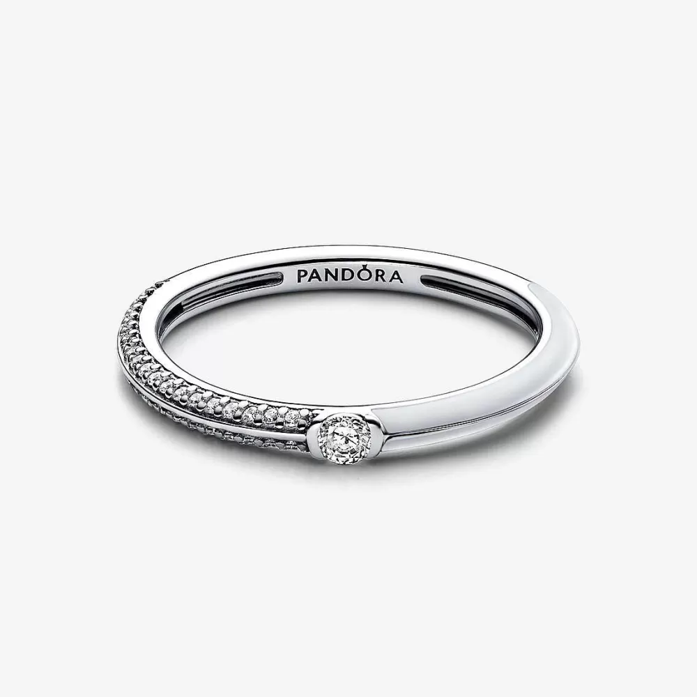 Cheap Pandora Anel Pave Branco Me