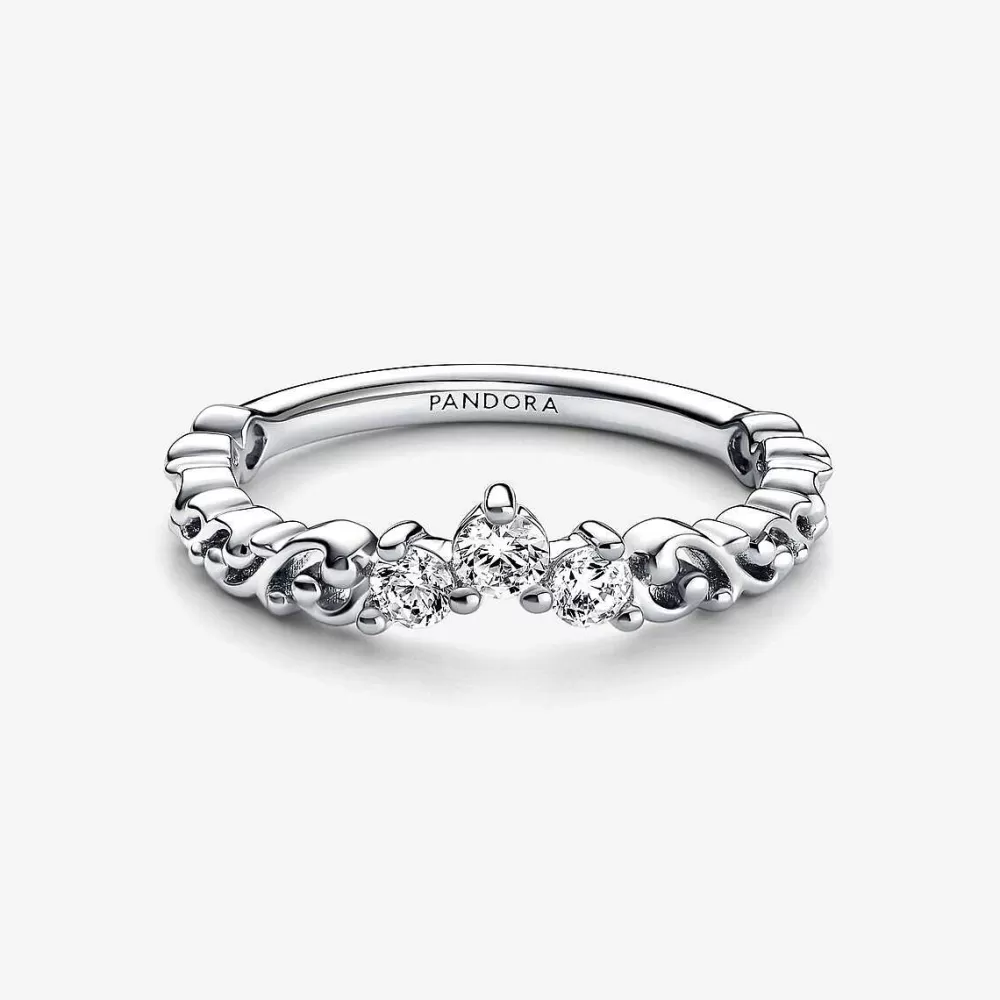 Cheap Pandora Anel Regal Swirl Tiara