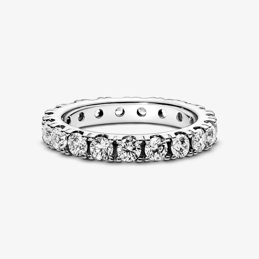 Store Pandora Anel Sparkling Row Eternity