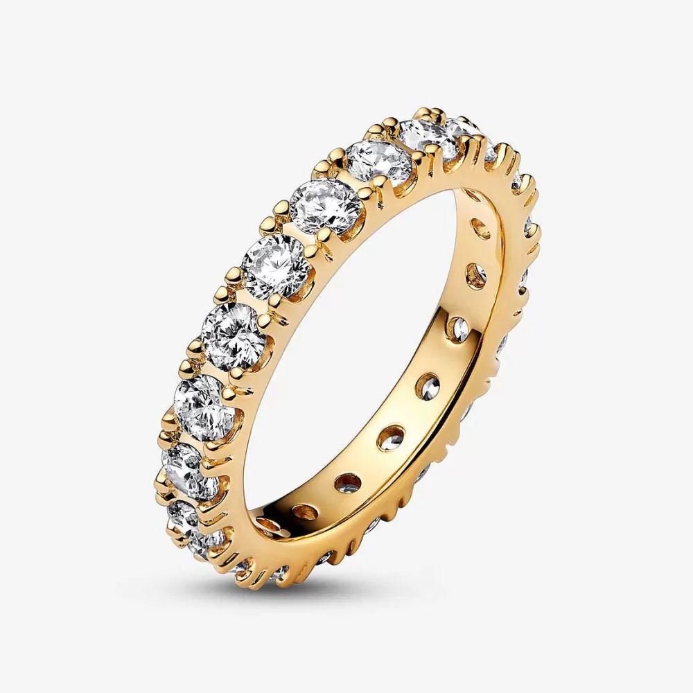 Shop Pandora Anel Sparkling Row Eternity