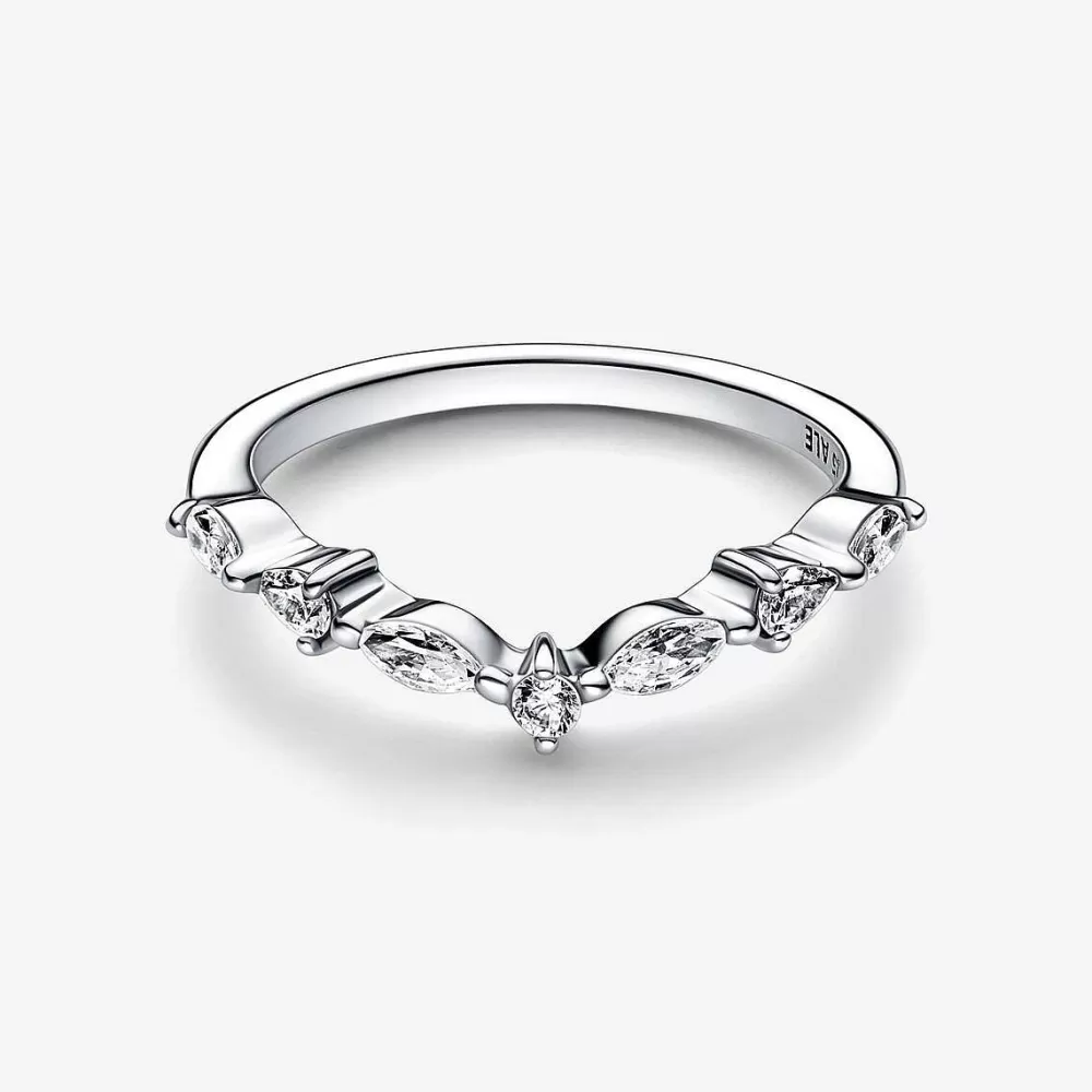 Best Sale Pandora Anel Timeless Wish Sparkling Alternating