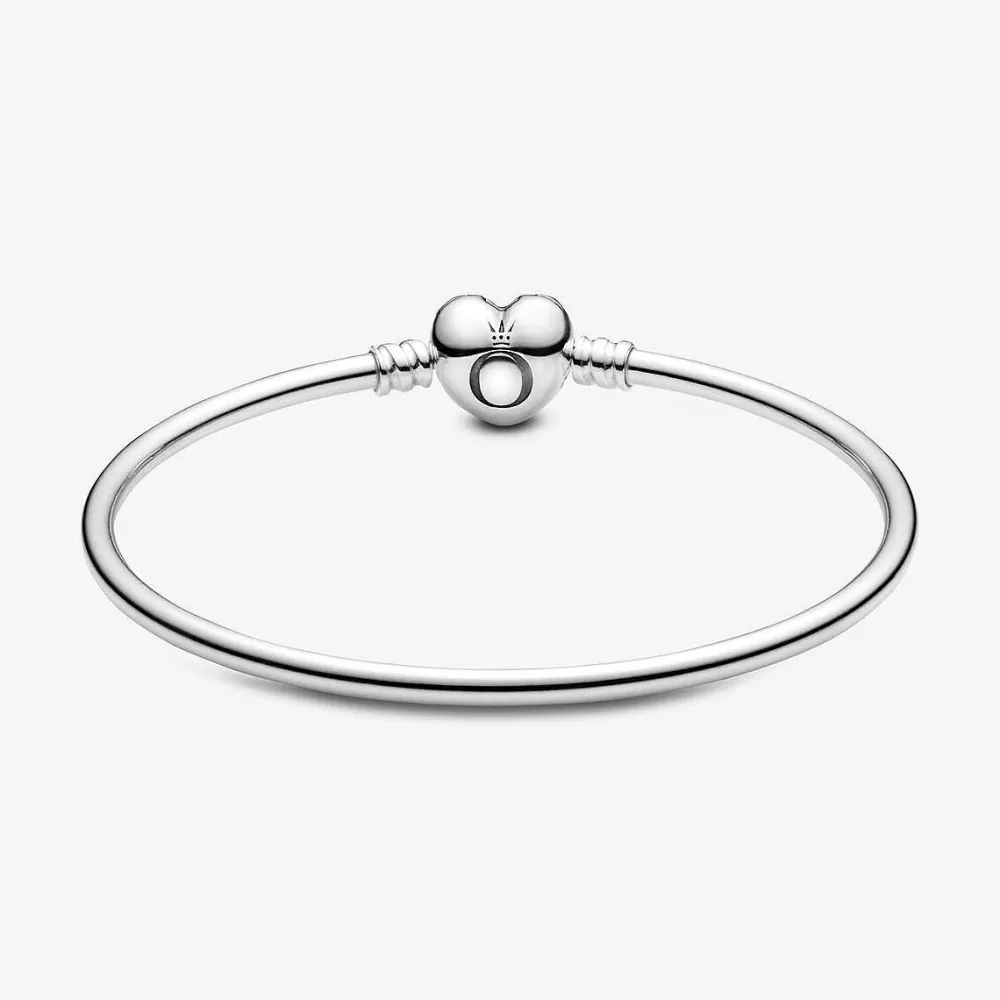 Online Pandora Bangle Fecho Coracao Moments