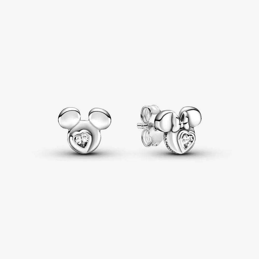 Cheap Pandora Brincos Disney Mickey & Minnie Mouse