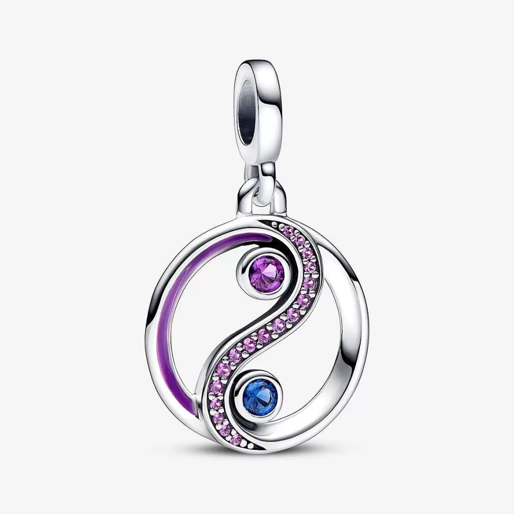 Outlet Pandora Conta Medalhao Equilibrio Yin & Yang Me