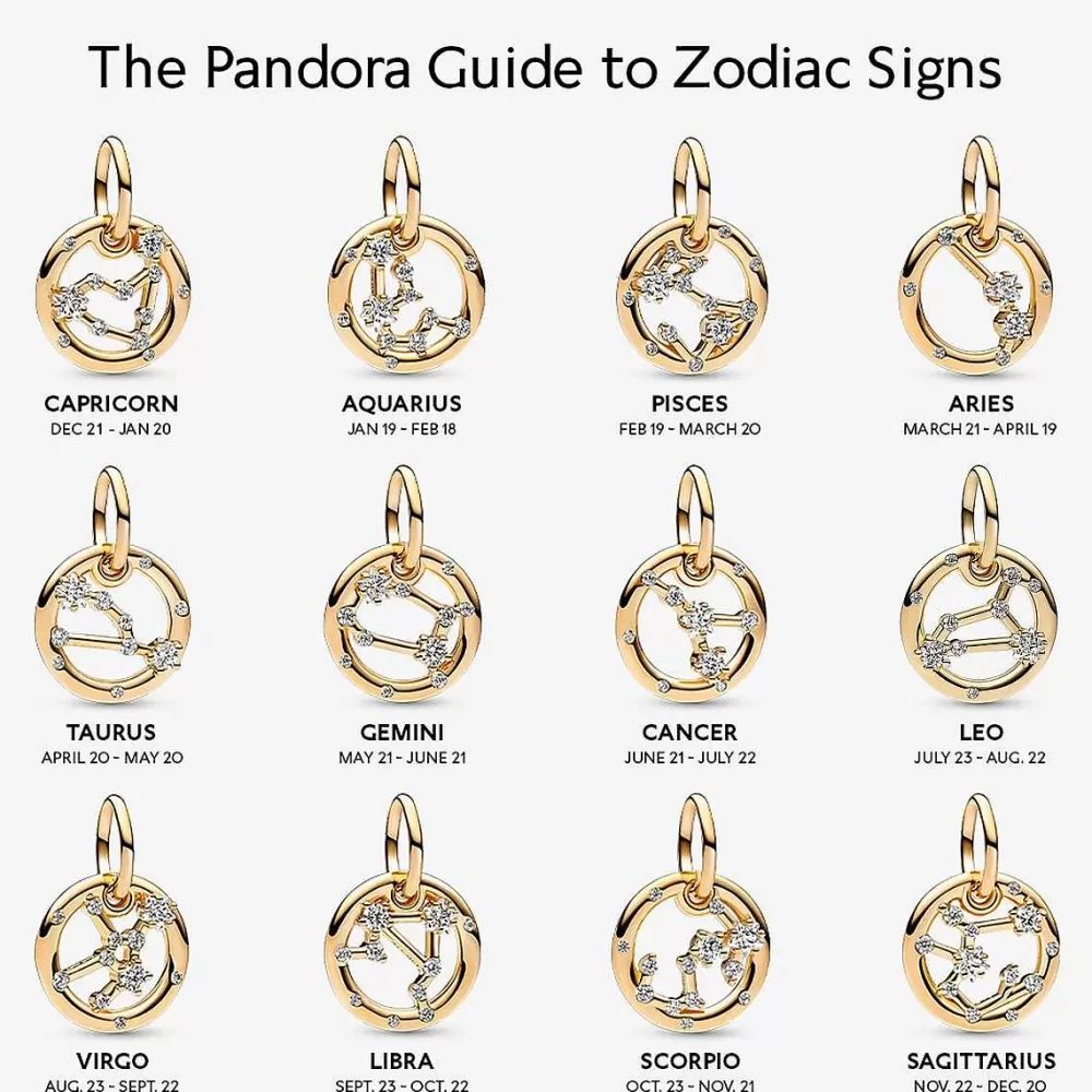 Cheap Pandora Conta Pendente Zodiaco Aquario