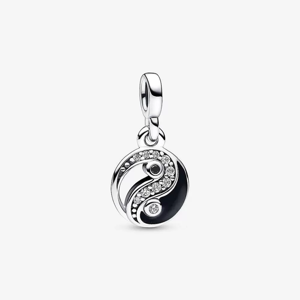 Outlet Pandora Mini Conta Pendente Brilhante Yin & Yang Me