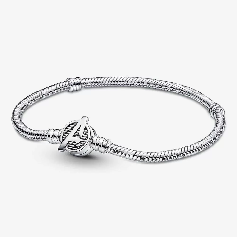 New Pandora Pulseira Moments Marvel The Avengers Logo