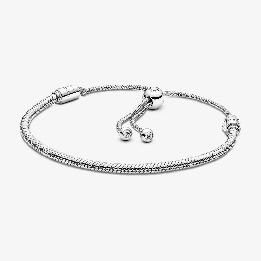 Cheap Pandora Pulseira Moments Snake Chain Slider