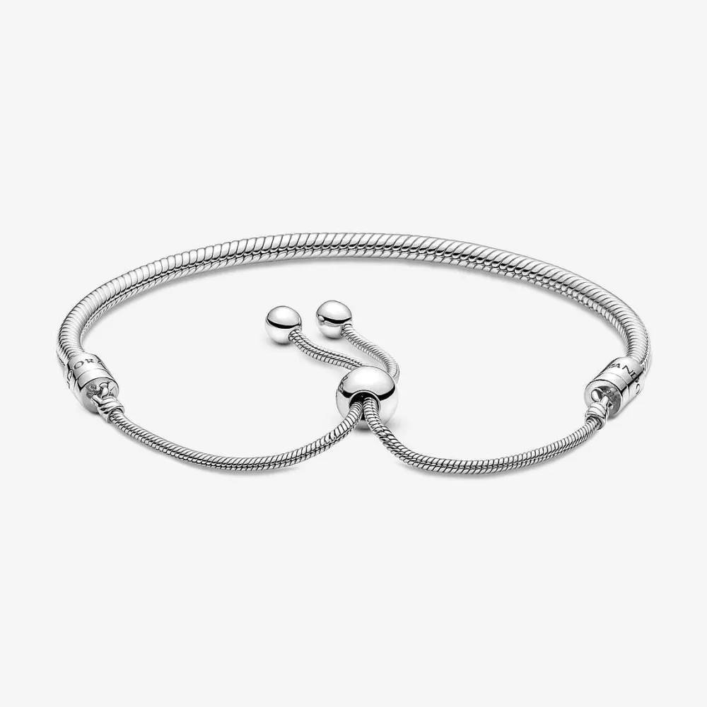 Cheap Pandora Pulseira Moments Snake Chain Slider